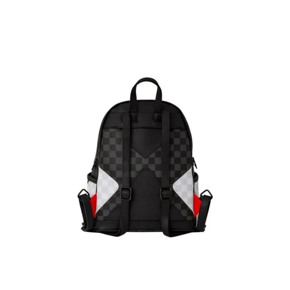 Sprayground Zaino Piccolo Nero Triple Decker Heir To The Throne Backpack