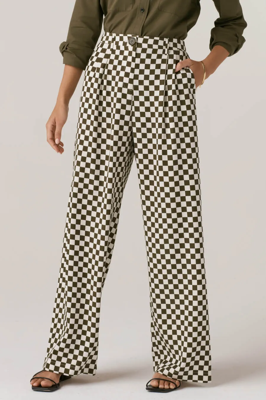 The Wide Leg Trouser