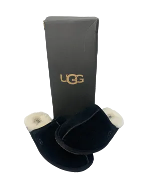 UGG Black Scuff Slippers UK 9 EU 43 👞