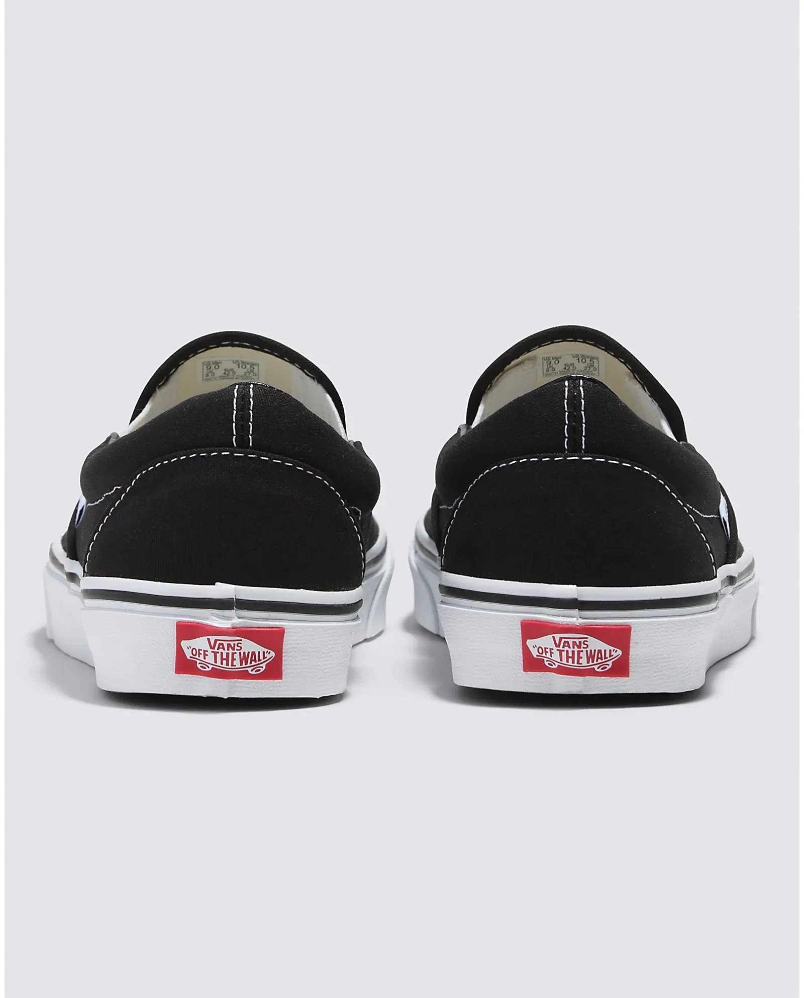 VANS UNISEX Classic Slip-On Shoe (Black)