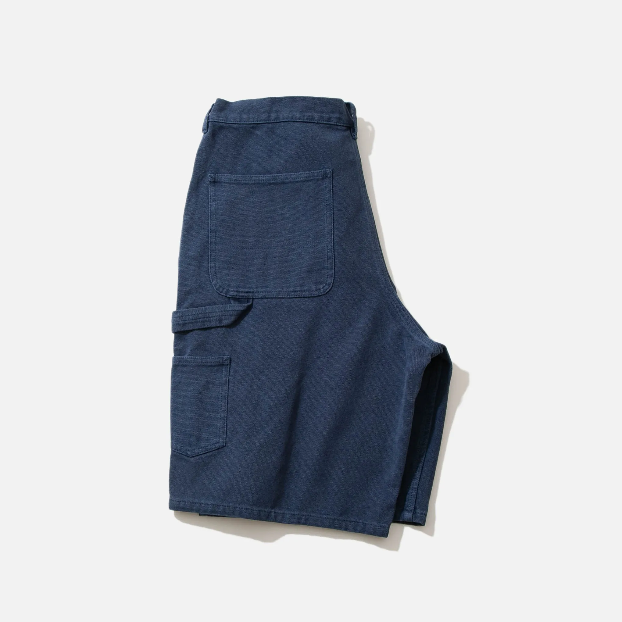 Washed Hard / Soft Wear Carpenter Short - Navy