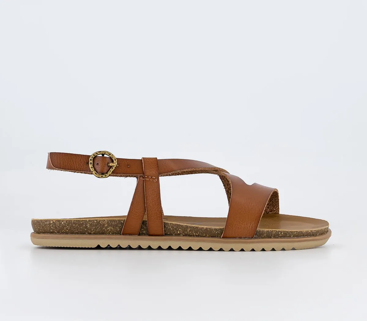 Womens Blowfish Malibu Mercury Sandals Wood Dyecut