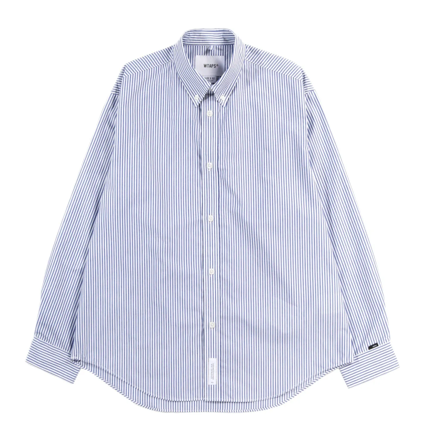 WTAPS BD 02 COOLMAX BROADCLOTH BLUE