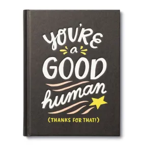 You're A Good Human Book, Black