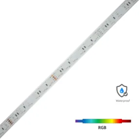 YUJILEDS IP67 Waterproof 3-in-1 RGB LED Flexible Strip - 60 LEDs/m - Pack: 5m/Reel